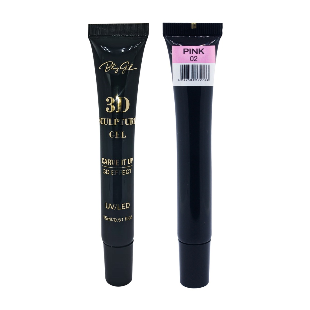 3D Sculpture Gel #02 - Pink [S2508P03]