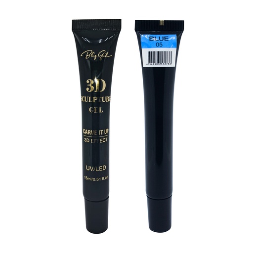 [6342503572597] 3D Sculpture Gel #05 - Blue [S2508P03]