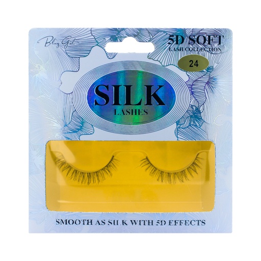 [6612505881455] 5D Silk Strip Lashes - 24 [S2508P07]
