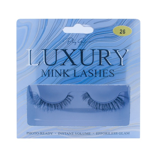 [6612505881547] Luxury Mink Lashes #26 [S2508P09]