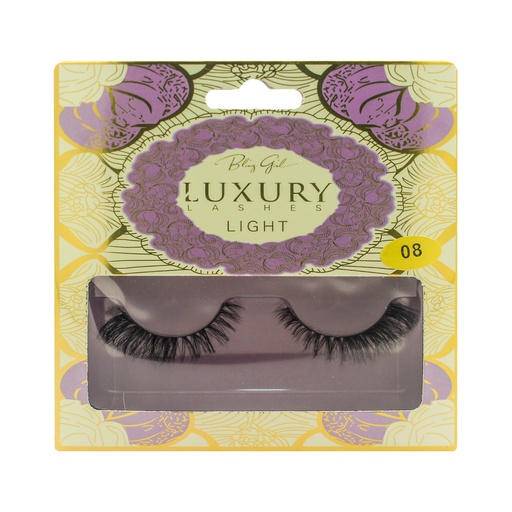 [6612505882117] Luxury Light Lashes #08 [S2508P12]
