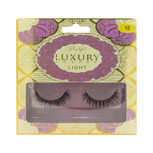 [6612505882117] Luxury Light Lashes #10 [S2508P12]