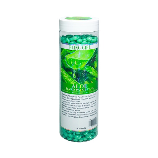 [6412505206513] Aloe Hard Wax Beans 400g [S2507P14]