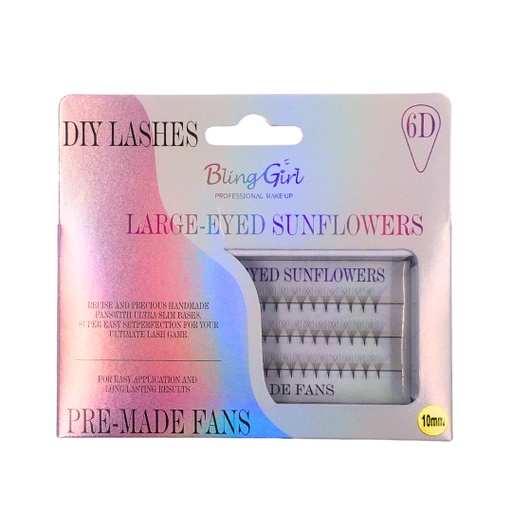 [6612098743833] Bling Girl Pre-Made Fan Lashes [ S23AP34 ]